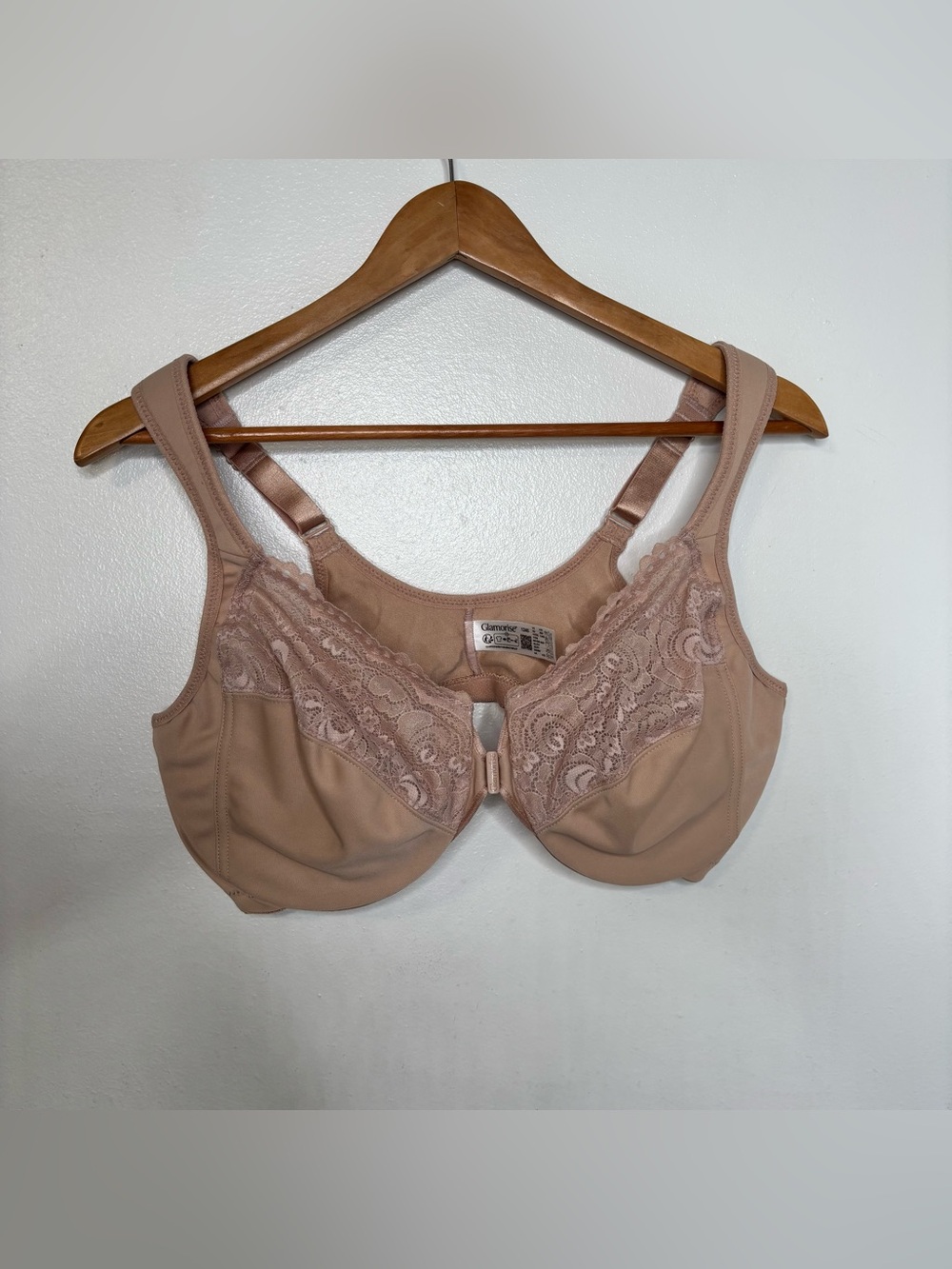 Glamorise Bra Women’s 42D Front-Closure  Wonderwire Bra 
STYLE: 1245